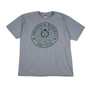Vintage‎ Dropkick Murphys Golf Club Tee XL Gray Bayside Made in USA 1996